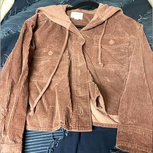 American Eagle Women’s Hooded Flannel